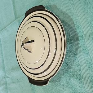 RARE 1920s Leigh Potters The Aristocrat Art Deco Casserole Dish